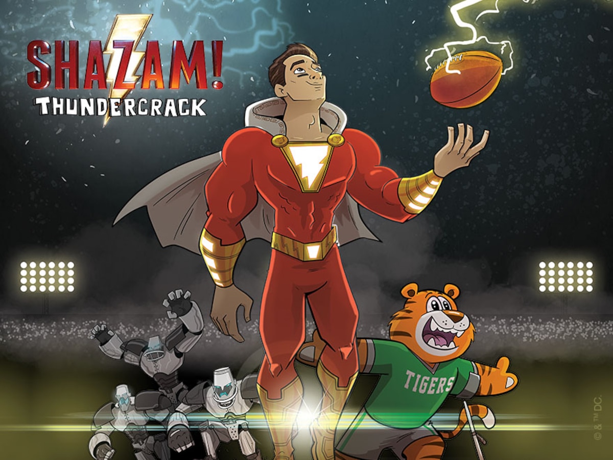 Shazam! Thundercrack Lights Up the Gridiron