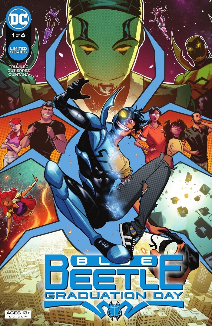 Trailer for Blue Beetle Introduces DC's First Latino Superhero