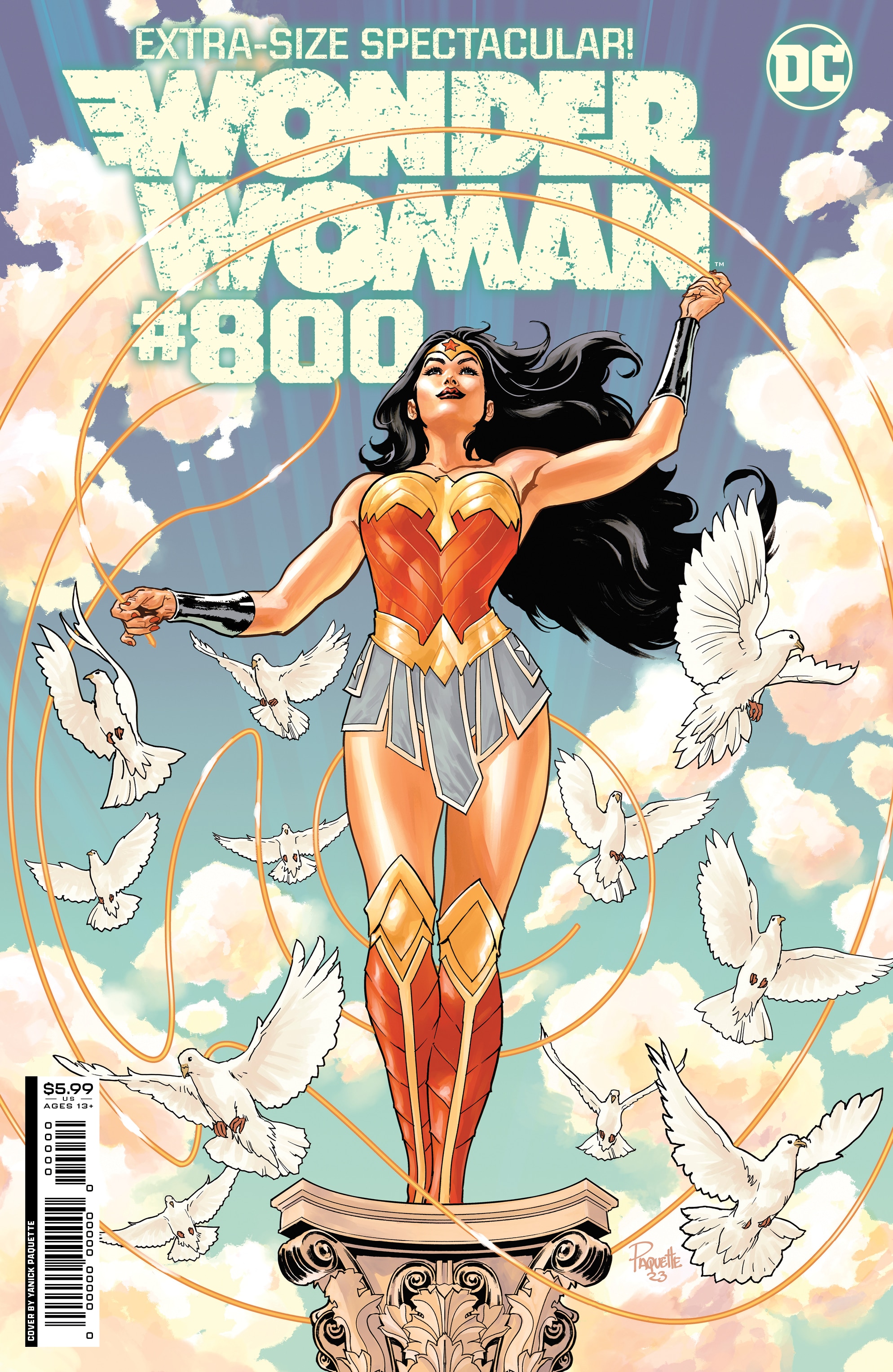 Wonder Woman #800 Main Cover by Yanick Paquette