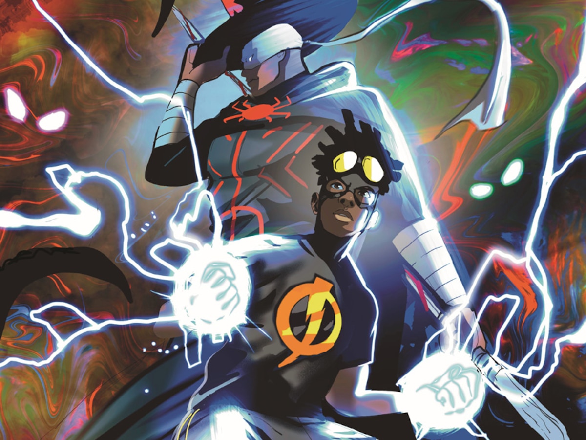 Static-Team Up: Anansi #1 – Static: Shadows of Dakota Gets A Special One-Shot Featuring the Comic Book Debut of a Popular Character from the Static Shock! Animated Series