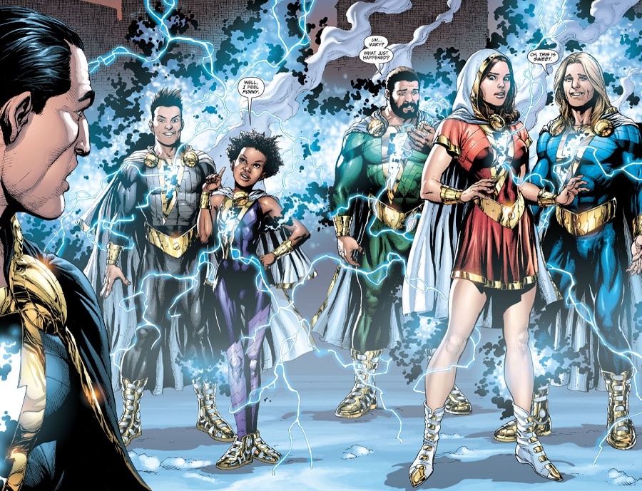 We have one job to do: to save the world: Shazam shapes up in the