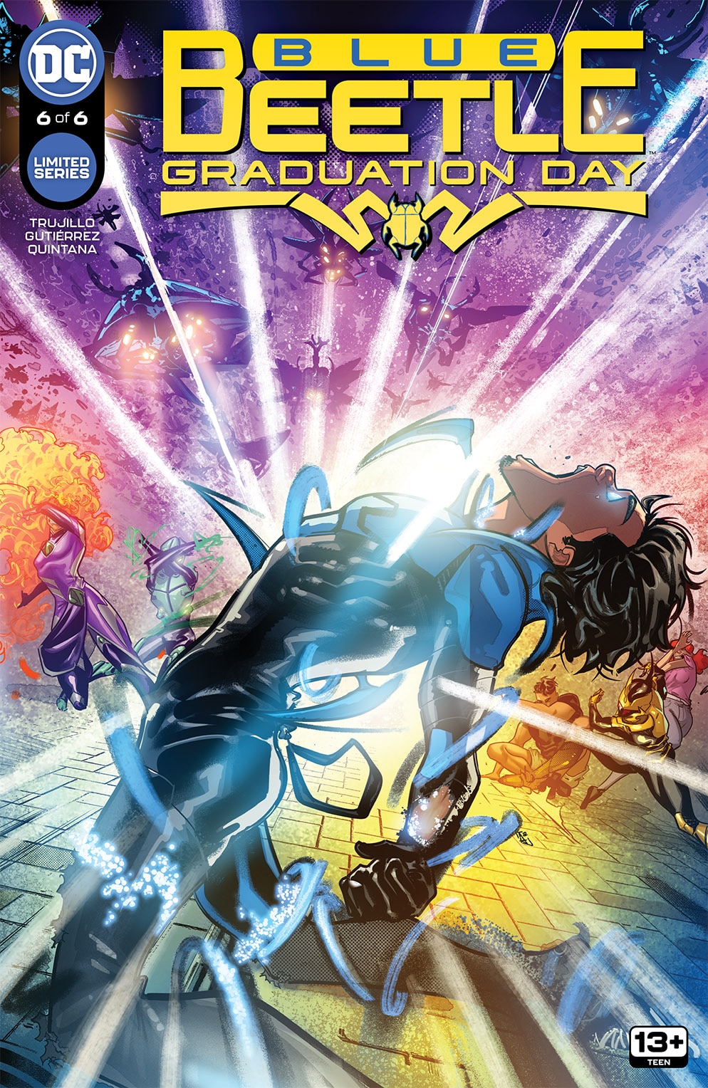 DC COMICS SNEAK PEEK for Nov. 29, 2022: Are Jaime Reyes' Days As Blue Beetle  Over? Find Out in BLUE BEETLE: GRADUATION DAY #1 of 6 - Comic Watch