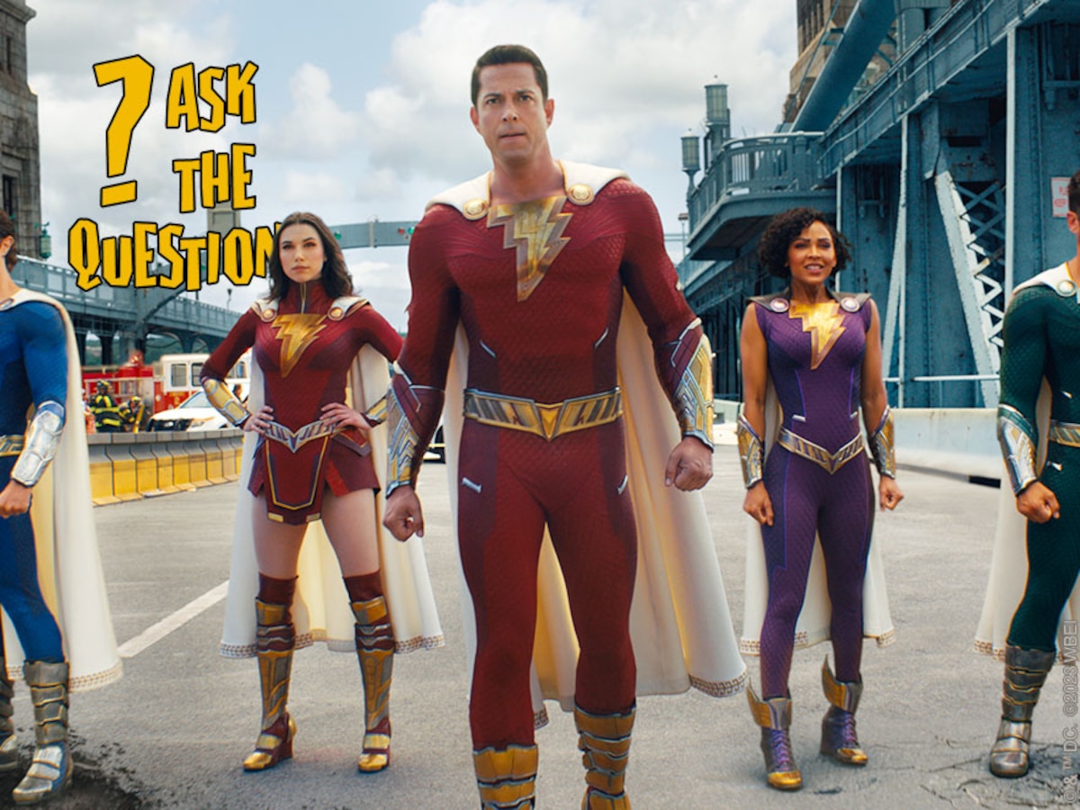 ASK…THE QUESTION: How is Shazam Able to Share His Powers?