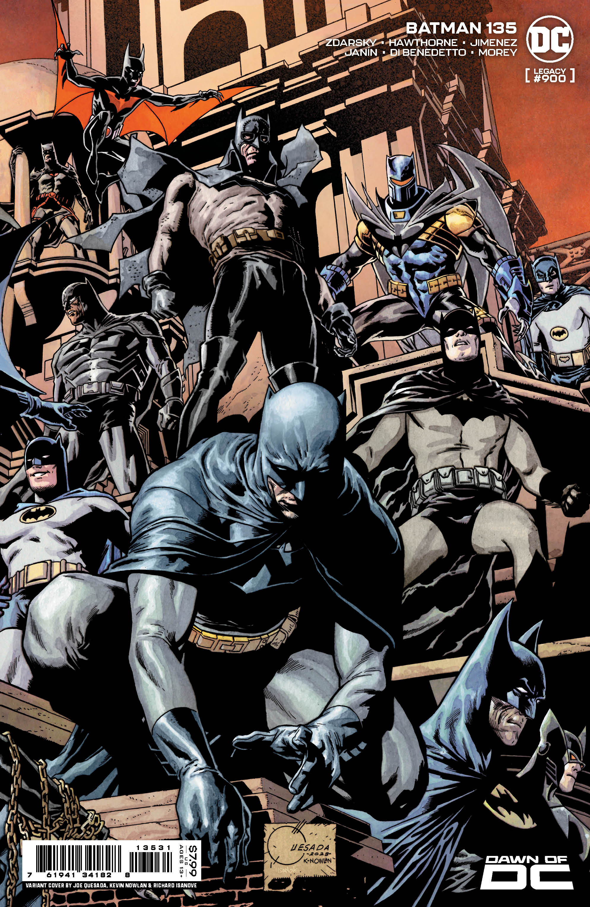 Batman #135: The Iconic Series Reaches its 900th issue with an Incredible  Conclusion to The Bat-Man of Gotham