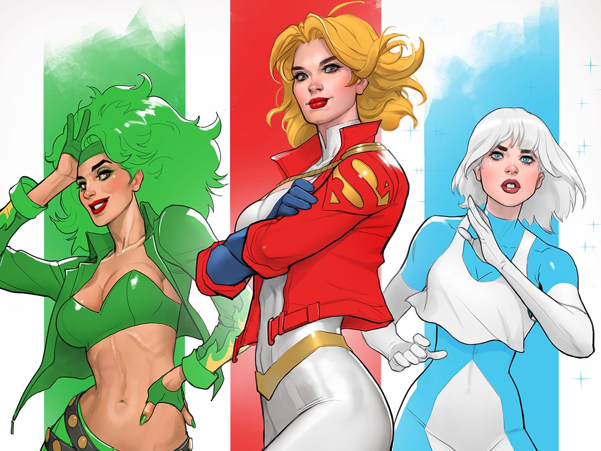 DC’S ‘POWER GIRL SPECIAL’ #1 LAUNCHES TWO NEW “DAWN OF DC” TITLES
