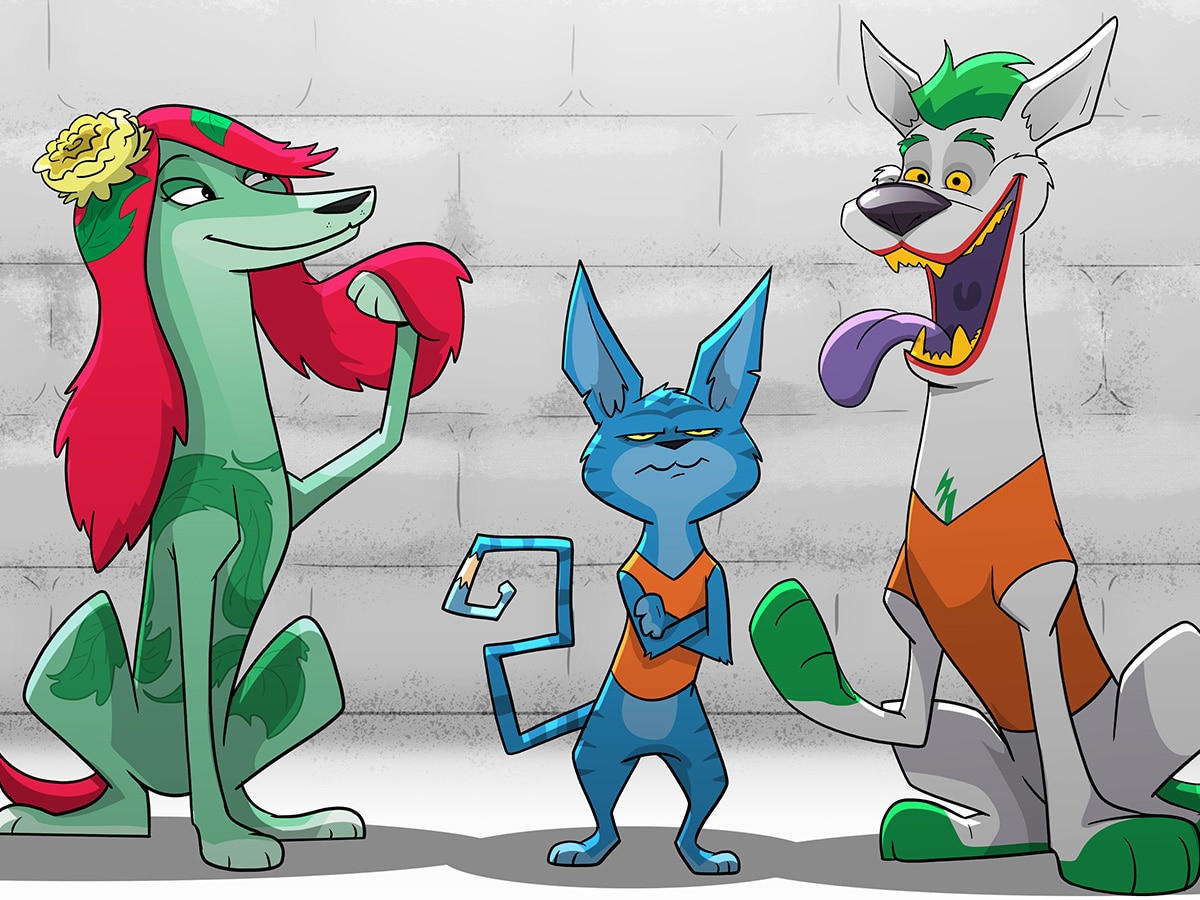 YEHUDI MERCADO UNLEASHES GOTHAM’S FURRY FIENDS IN DC GRAPHIC NOVEL ‘BARKHAM ASYLUM’