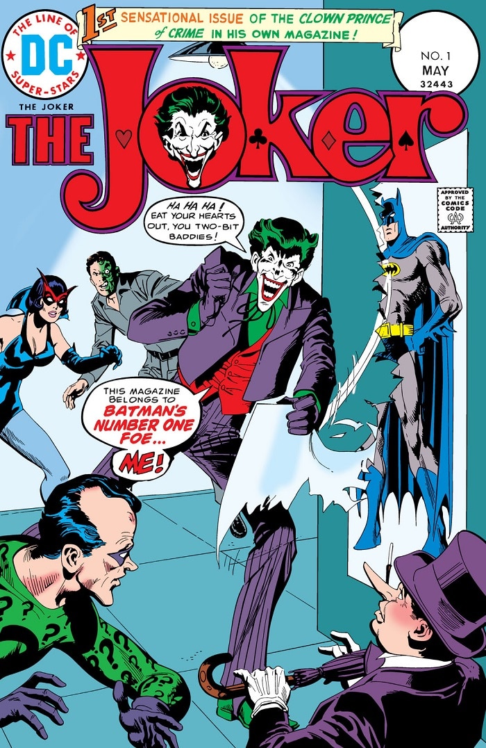 DC Comics Joker Ha Ha Tie