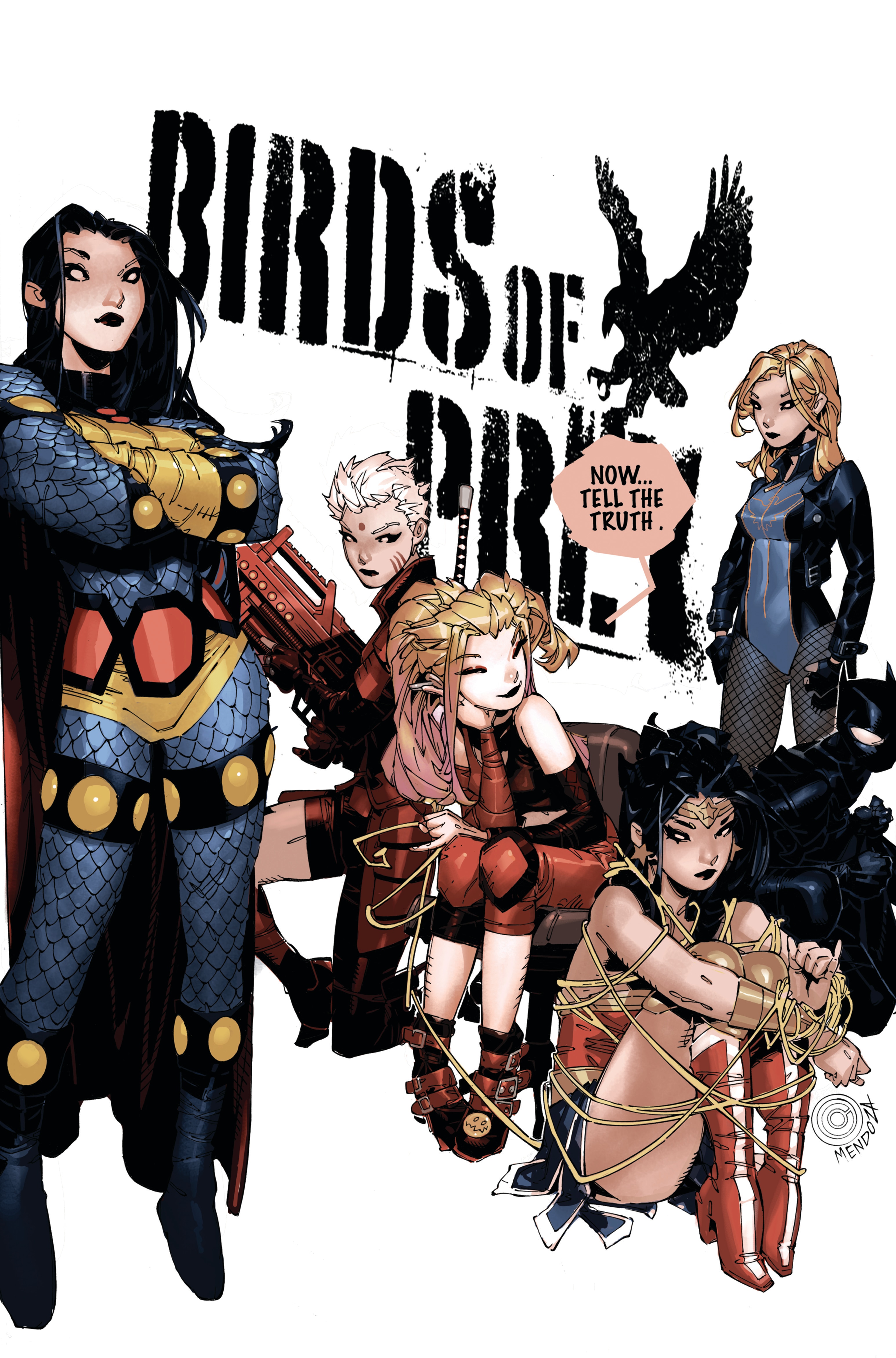 amazon birds of prey comic