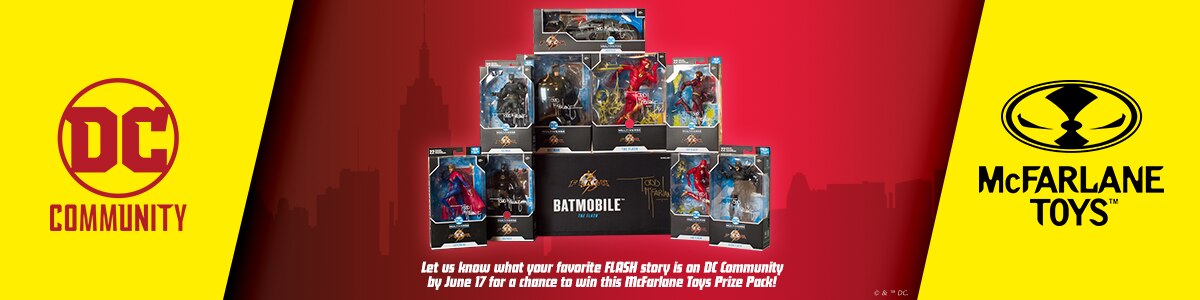 DC Community Ultimate Flash Fan Prize Pack Sweepstakes