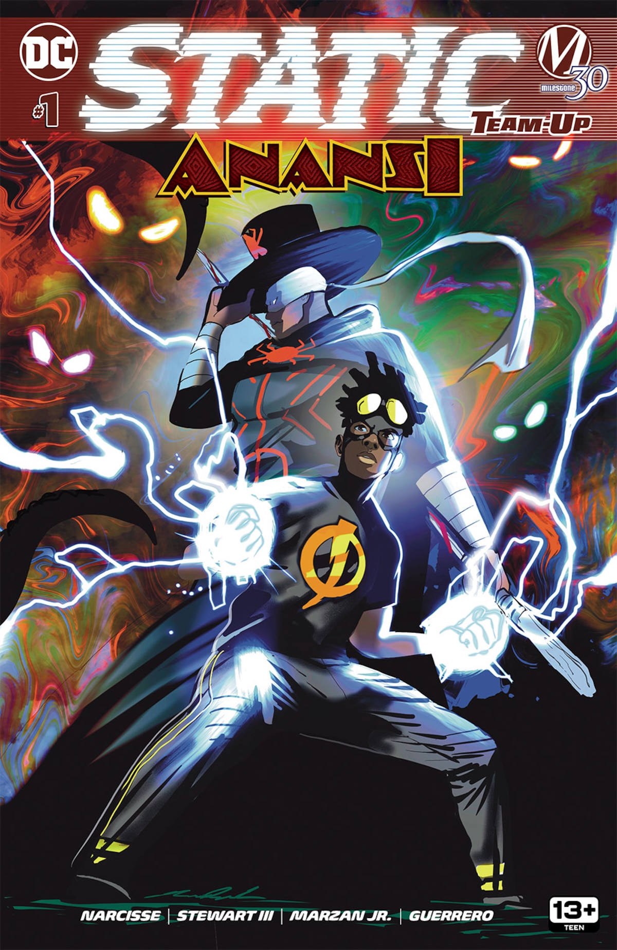 STATIC TEAM-UP: ANANSI (2023-)