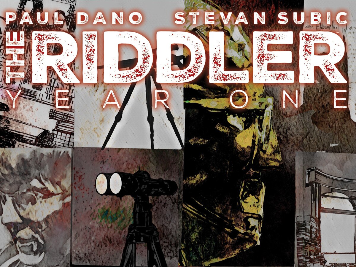 Riddler: Year One #5 - Edward Nashton's Journals Chronicle His Descent Into Madness!