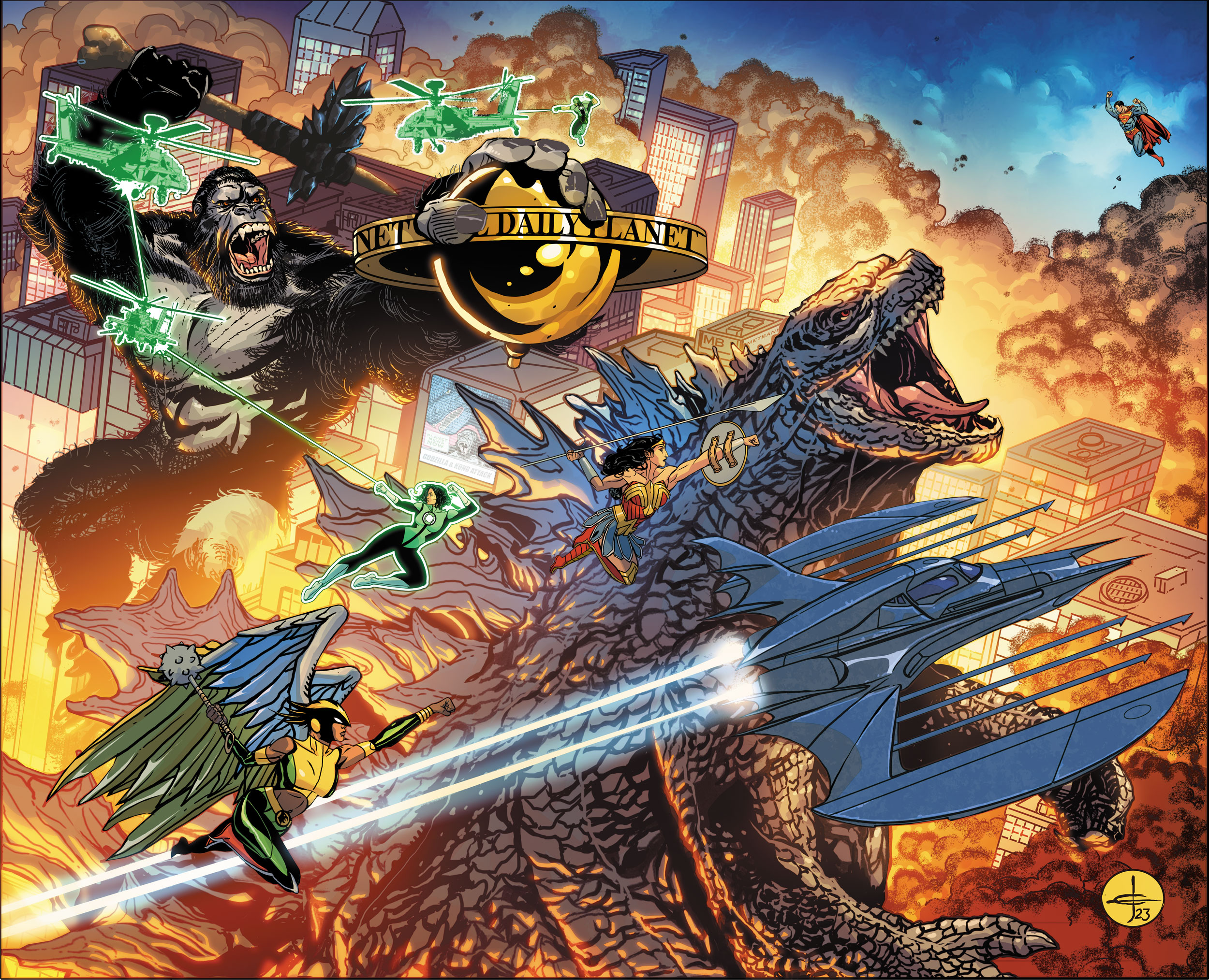 Justice League vs Godzilla vs Kong 1 Drew Johnson