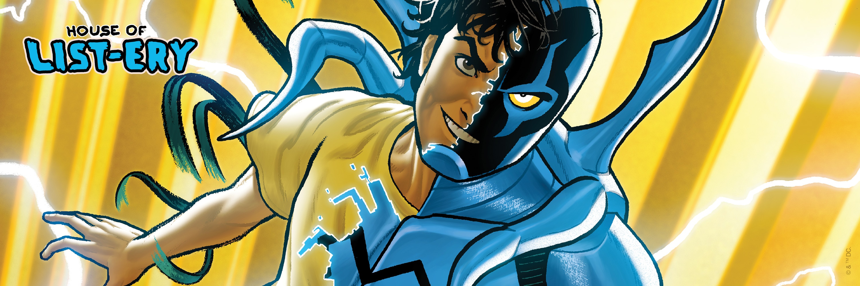 Watch DC's 'Blue Beetle' blast into space in epic 1st…