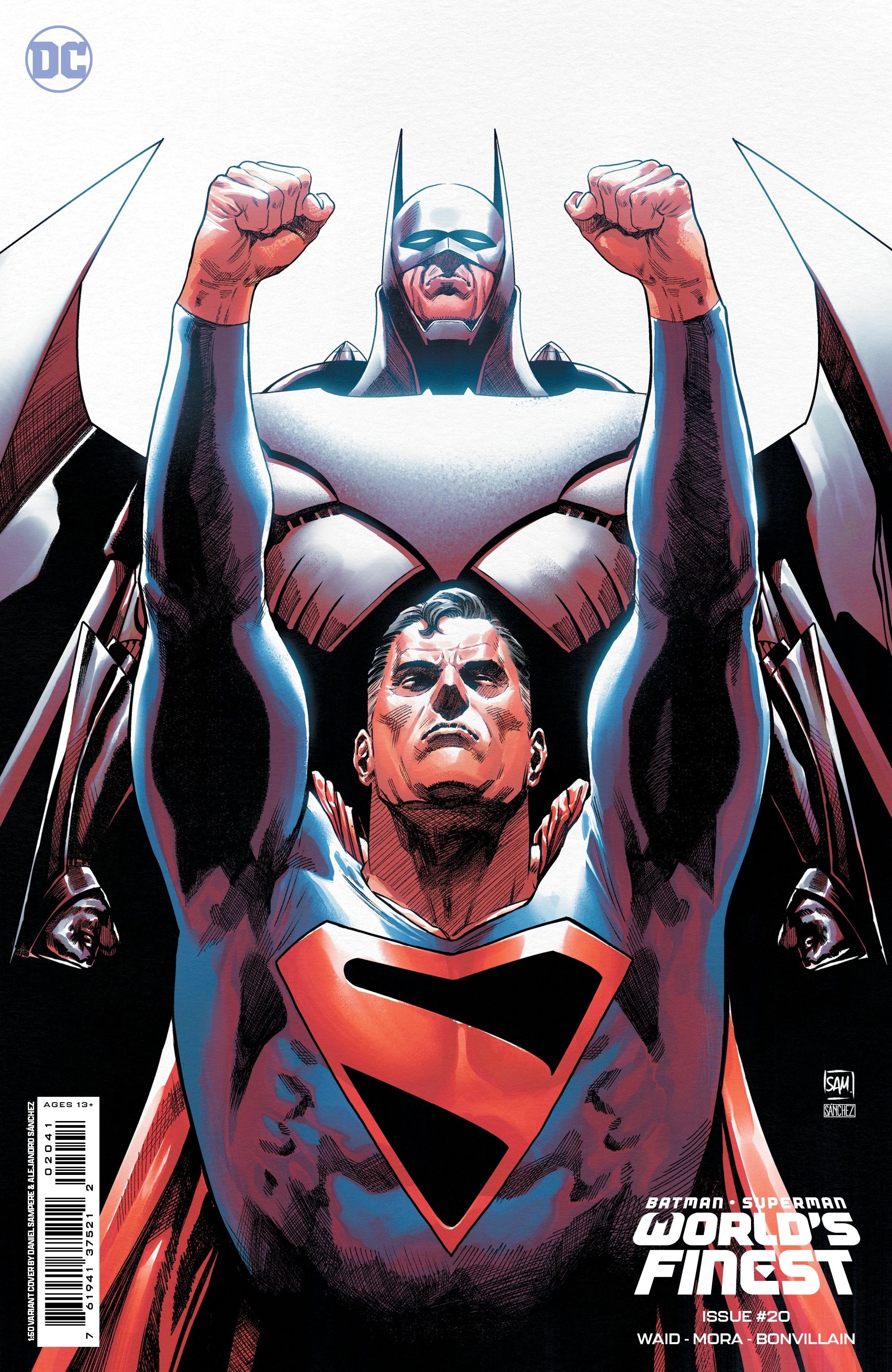 Batman/Superman: World's Finest #20 Variant Cover (Sampere)