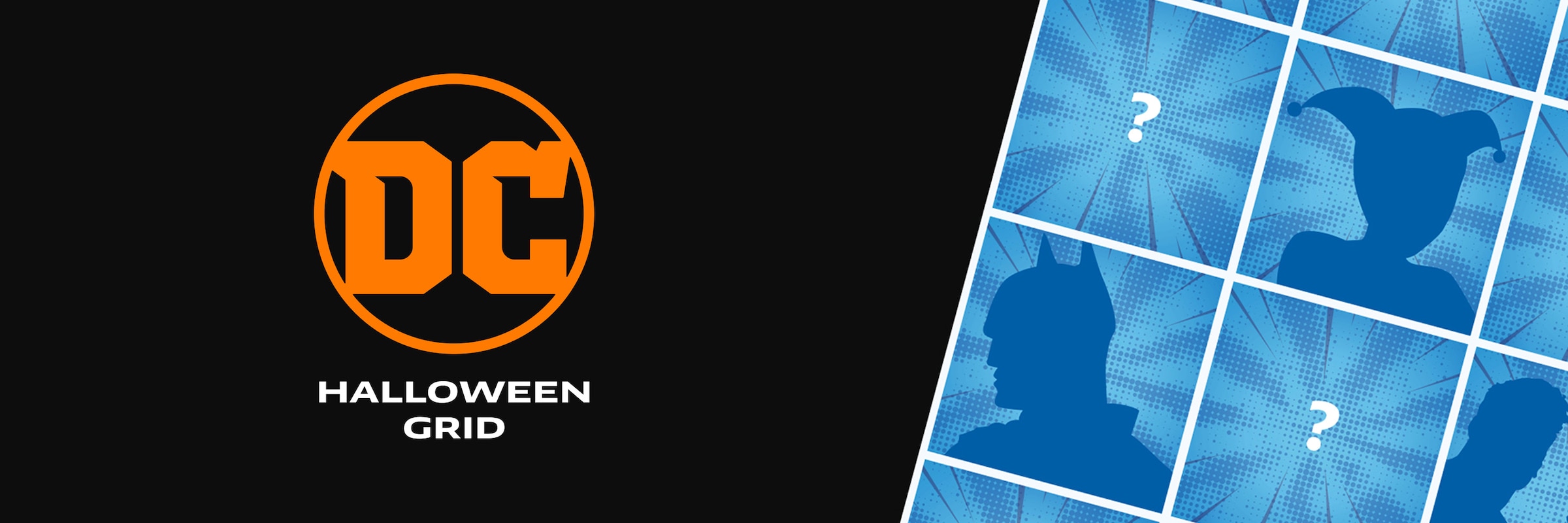 DC Halloween Character Grid