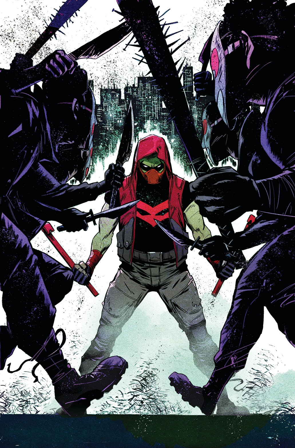 Main Cover, Red Hood: The Hill #1