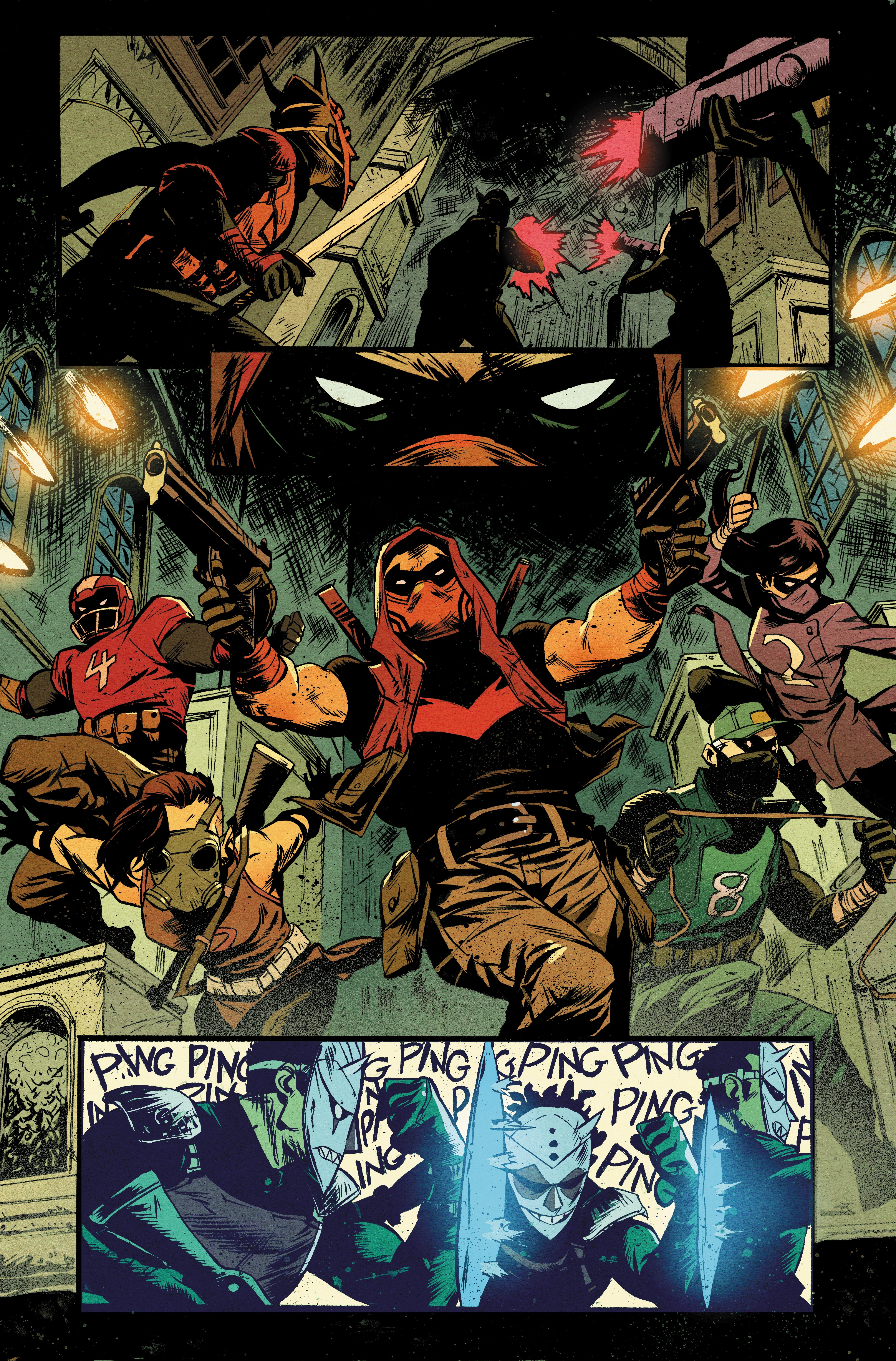 Interior page preview #1, red hood the hill