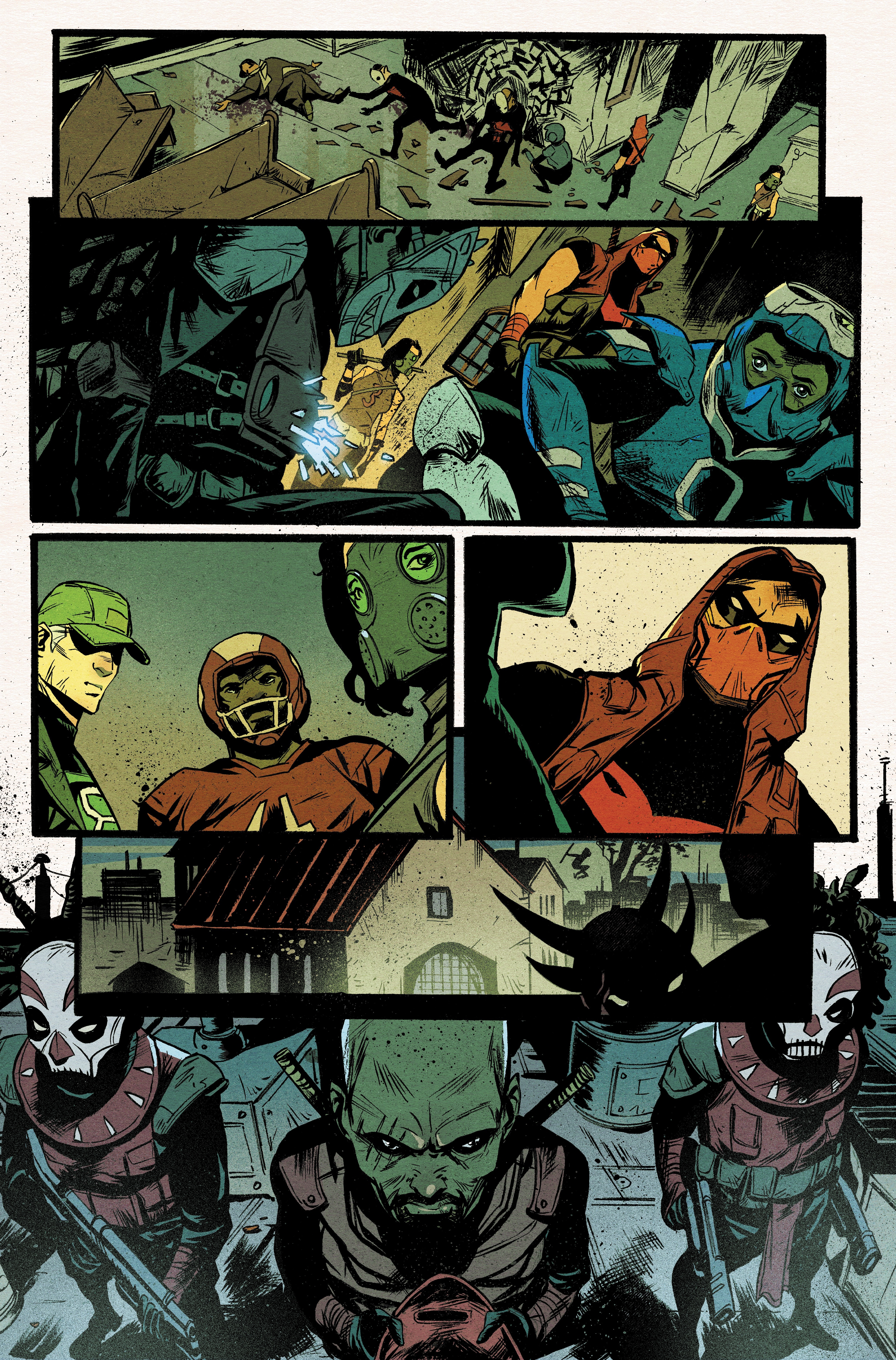 Interior page preview #2 red hood the hill