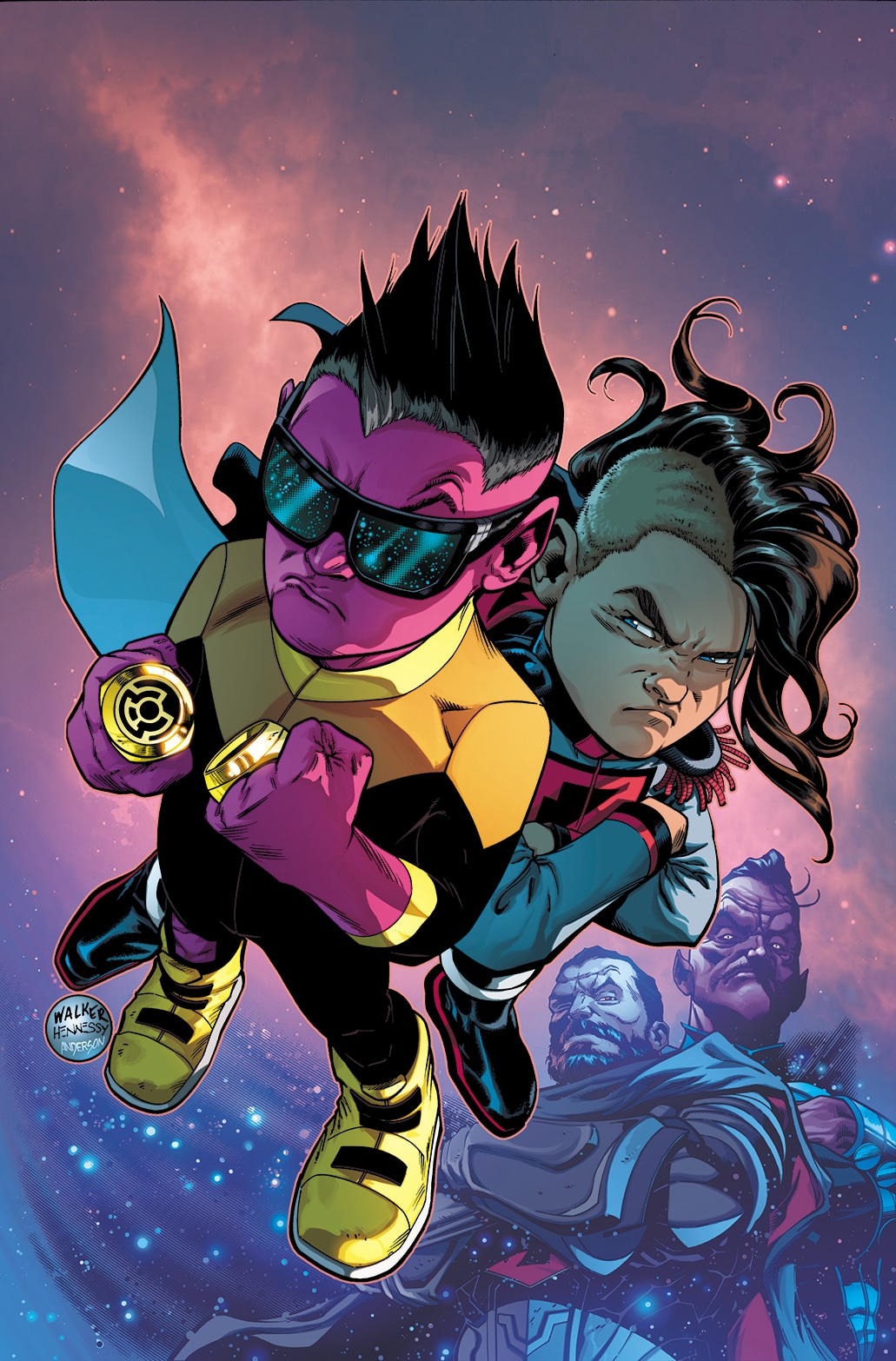 SINISTER SONS – THE OFFSPRING OF GENERAL ZOD AND SINESTRO GET THEIR OWN  SERIES THIS FEBRUARY!