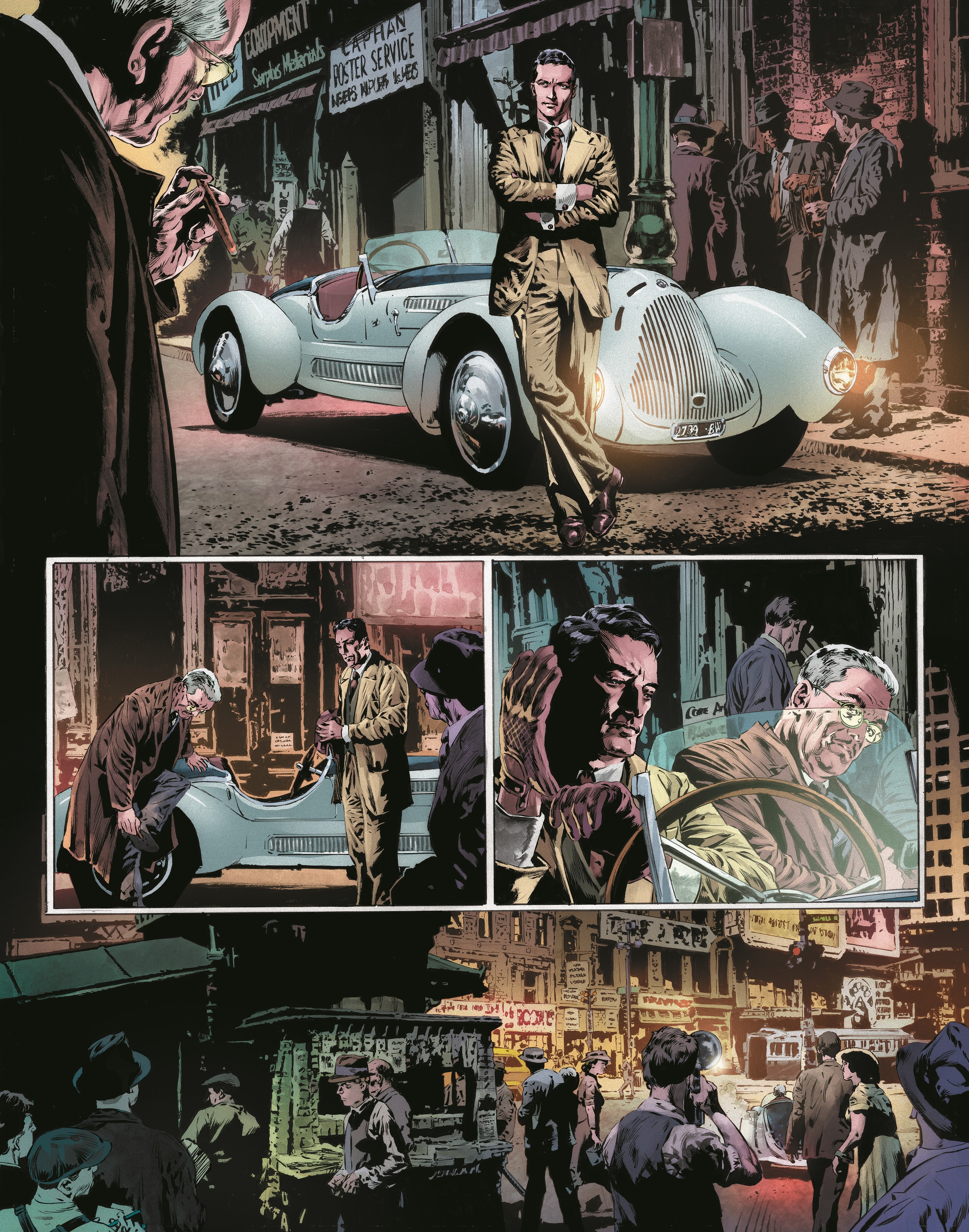 preview page #1 the bat-man: first knight