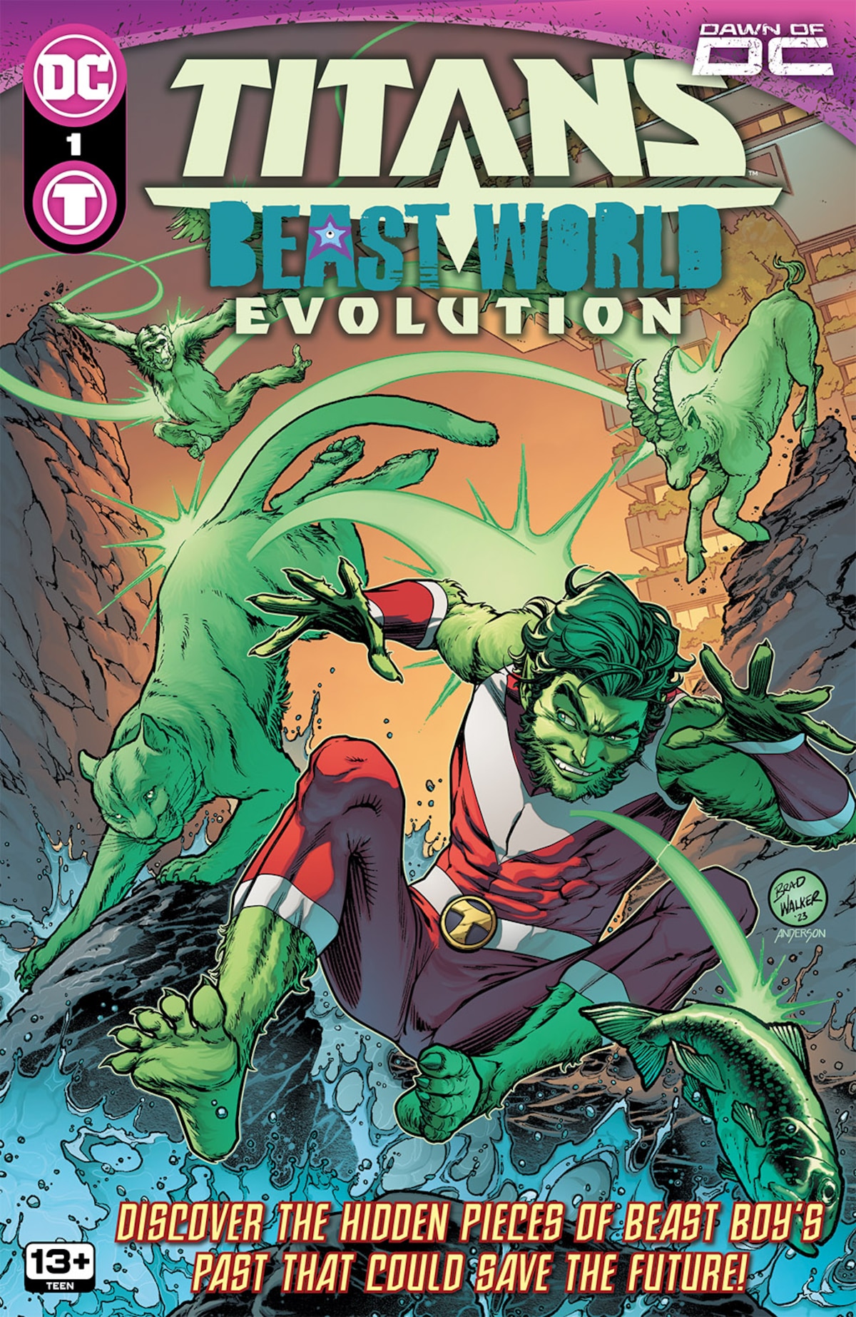 TITANS: BEAST WORLD: EVOLUTION #1