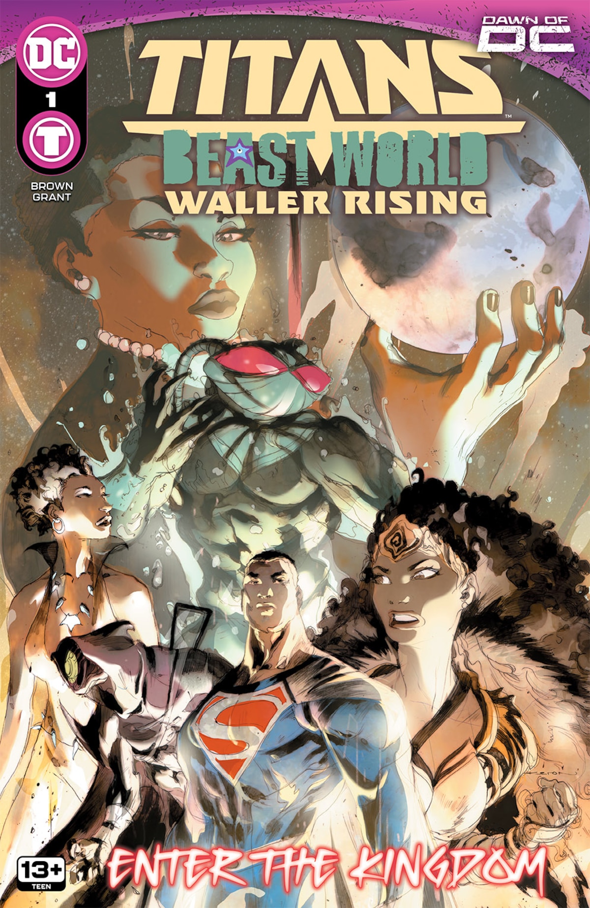 TITANS: BEAST WORLD: WALLER RISING #1