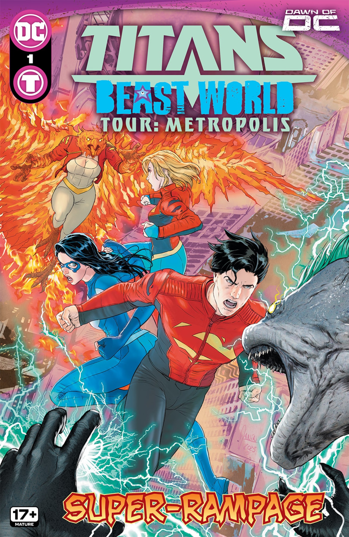 TITANS: BEAST WORLD TOUR: METROPOLIS #1