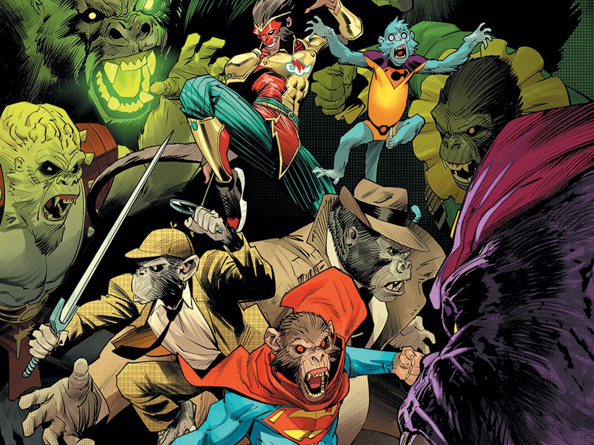 DC Announces an All-Ape JUNGLE LEAGUE!