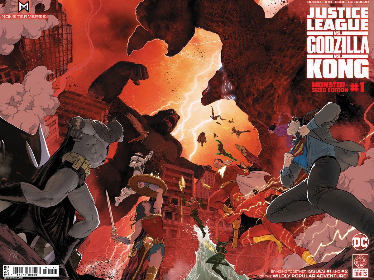 Justice League vs. Godzilla vs. Kong Goes Back to Press With a Monster-Sized Edition!
