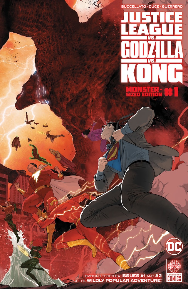 godzilla vs kong vs justice league issue 4 release date