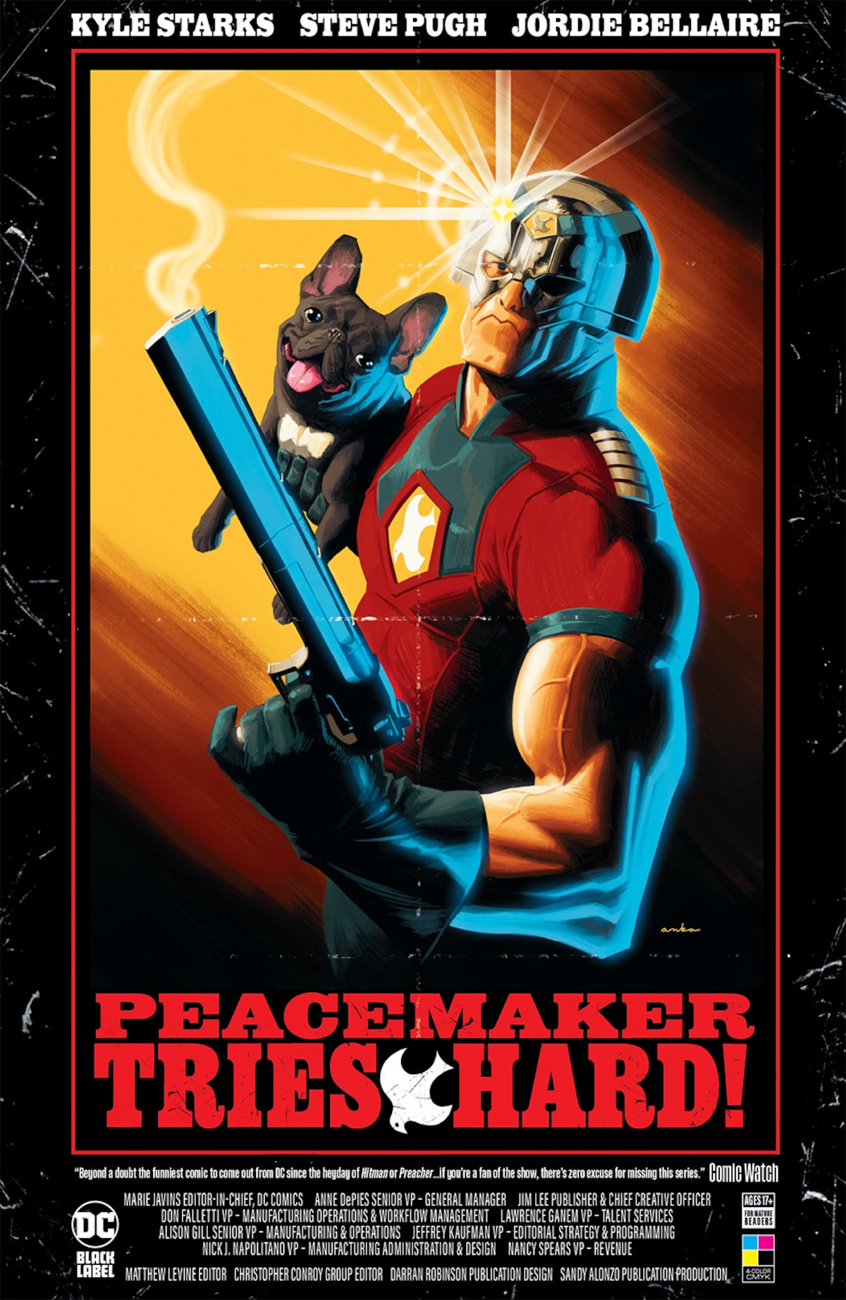 PEACEMAKER TRIES HARD!