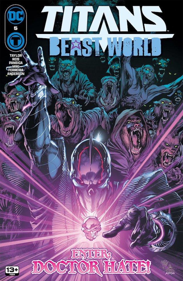 dawn of dc titans beast world