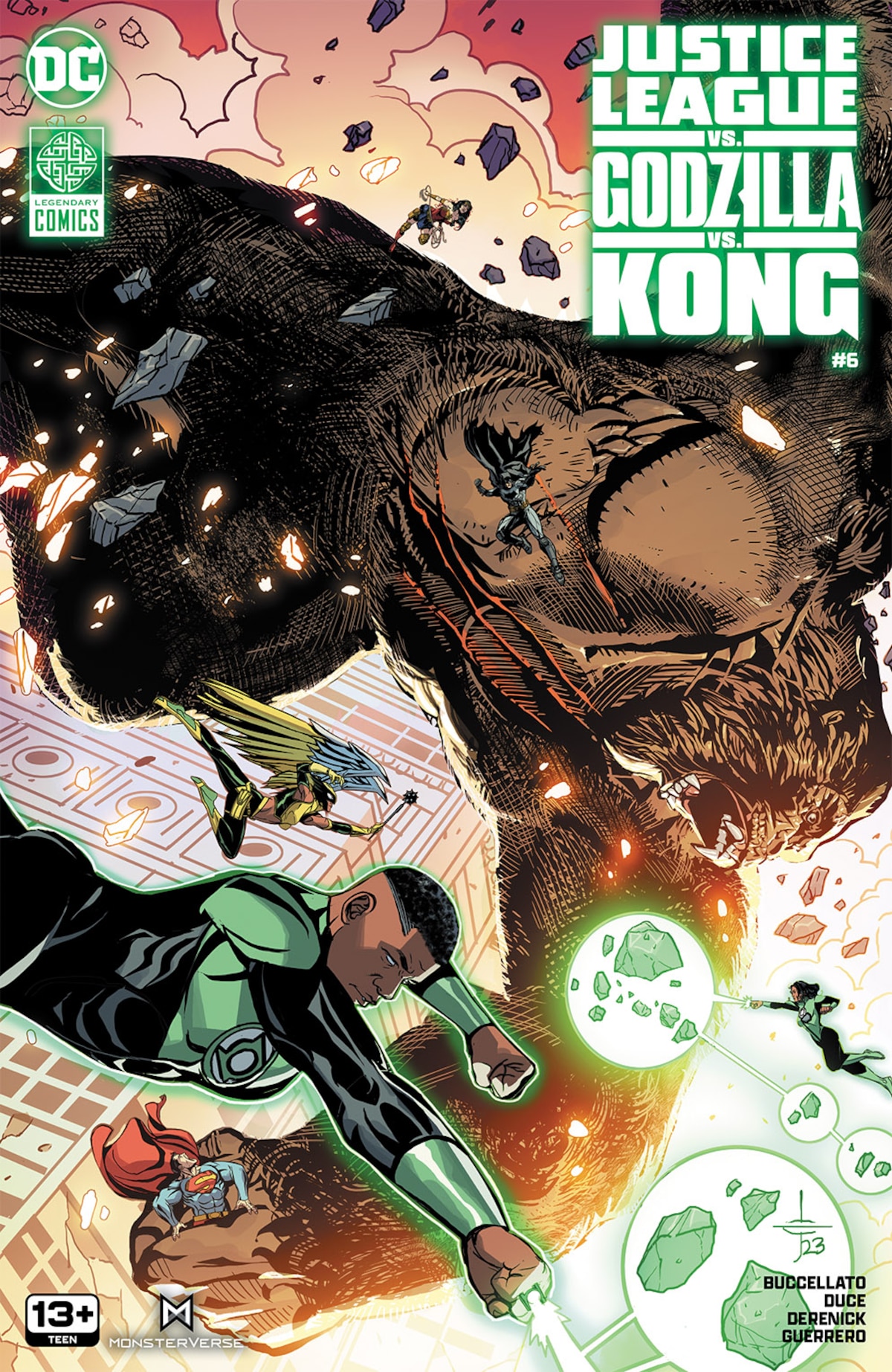 JUSTICE LEAGUE VS. GODZILLA VS. KONG #6