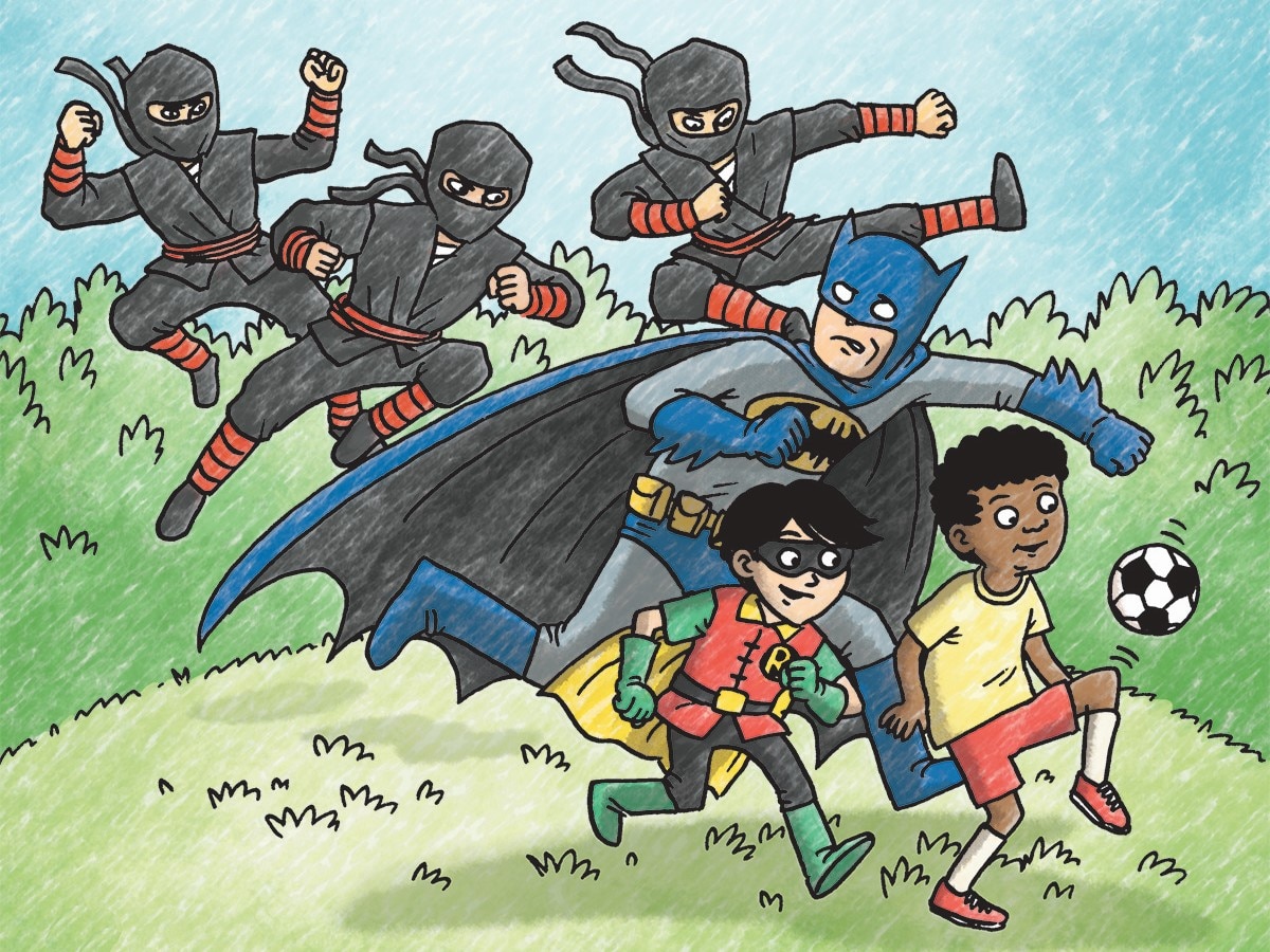 Batman and Robin and Howard: Summer Breakdown – Bestselling Writer/Illustrator Jeffrey Brown Delivers a Side-Splitting New Middle Grade Graphic Novel This Fall