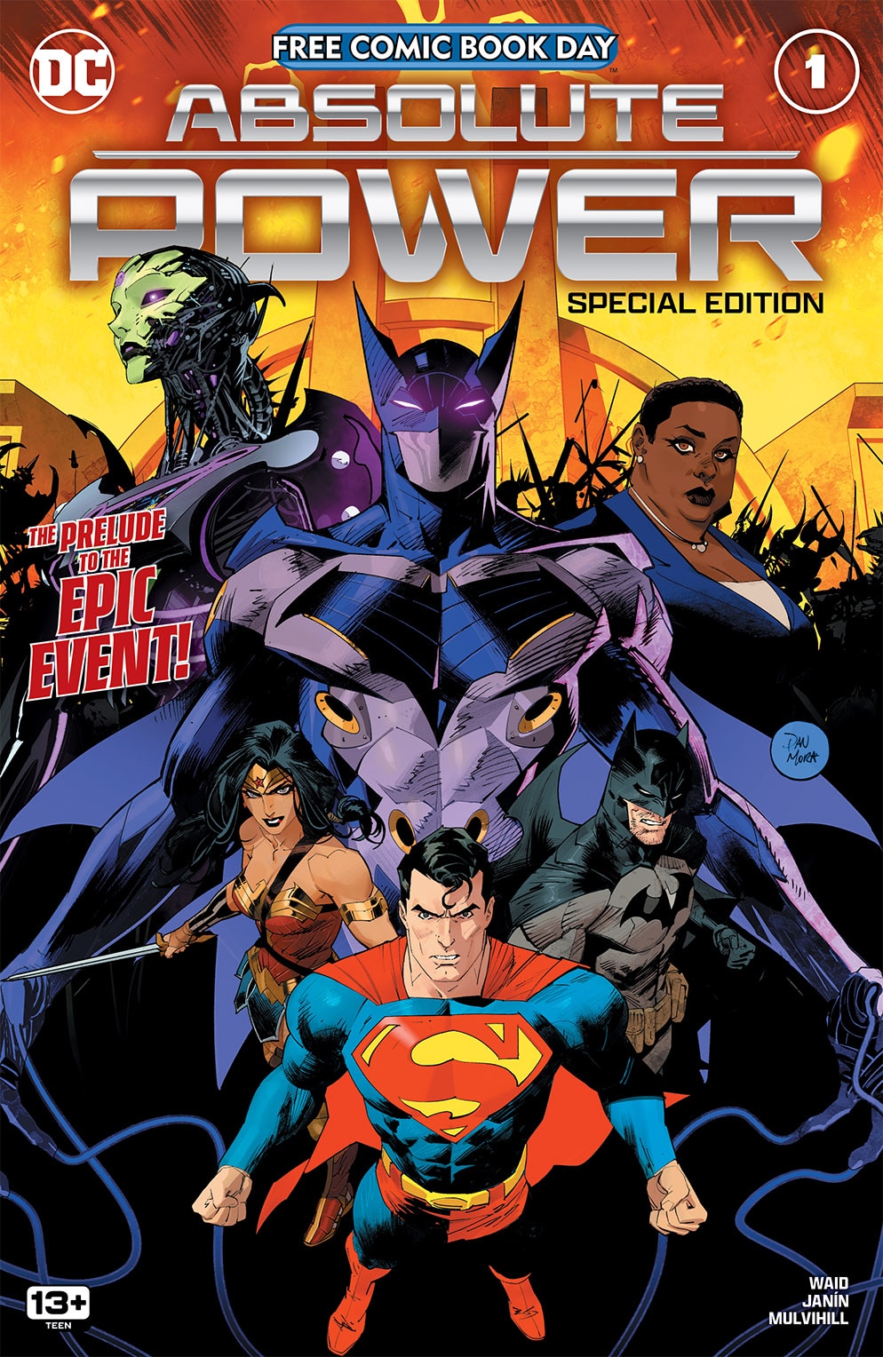 Free Comic Book Day 2024: Absolute Power Special Edition Cover