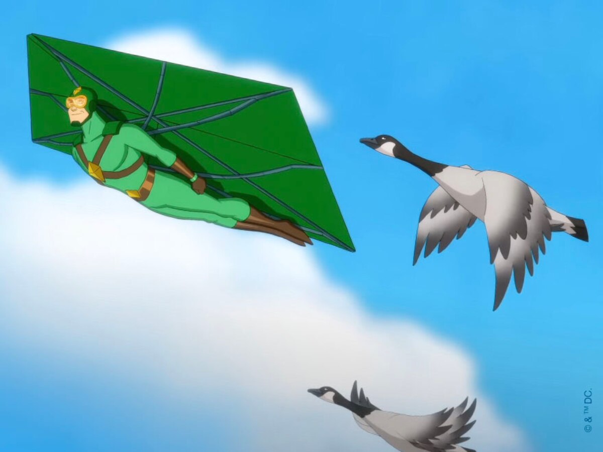 From Heel to "Hell Yeah!": The Many Flights of Kite Man