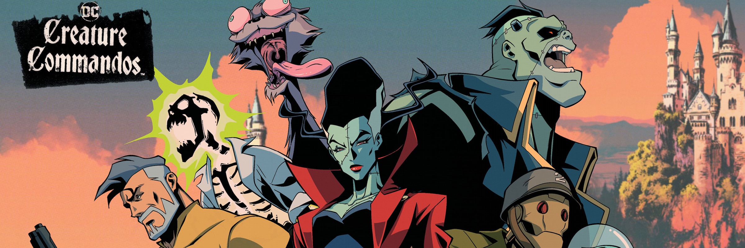 Creature Commandos Products at NYCC