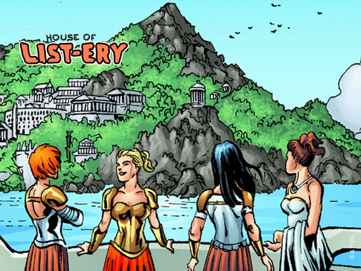The Five Hottest Vacation Spots in the DC Universe