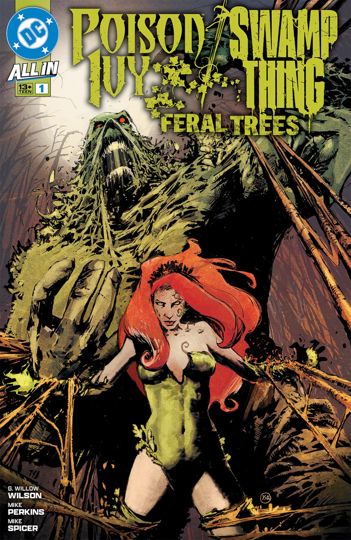 POISON IVY/SWAMP THING: FERAL TREES #1