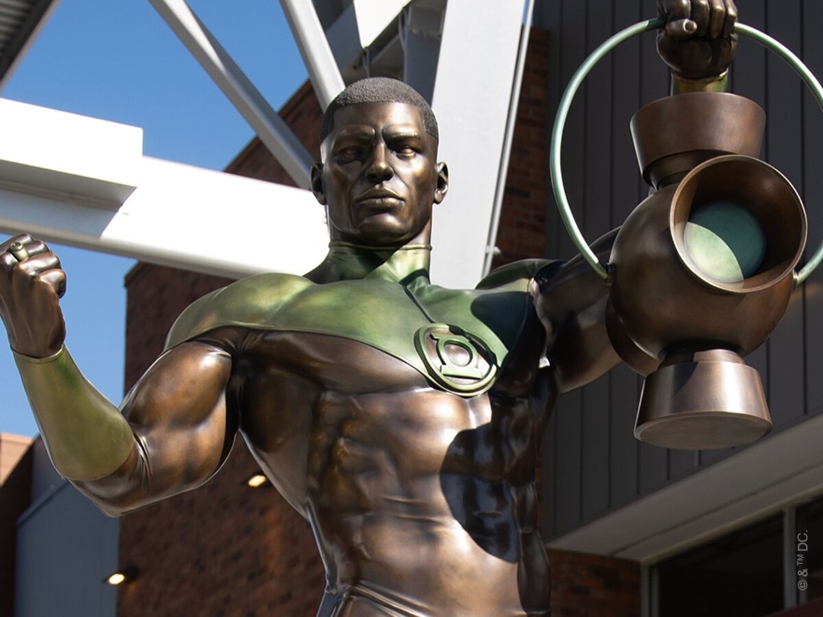 A Hero Among Us: Green Lantern John Stewart Lands in Burbank