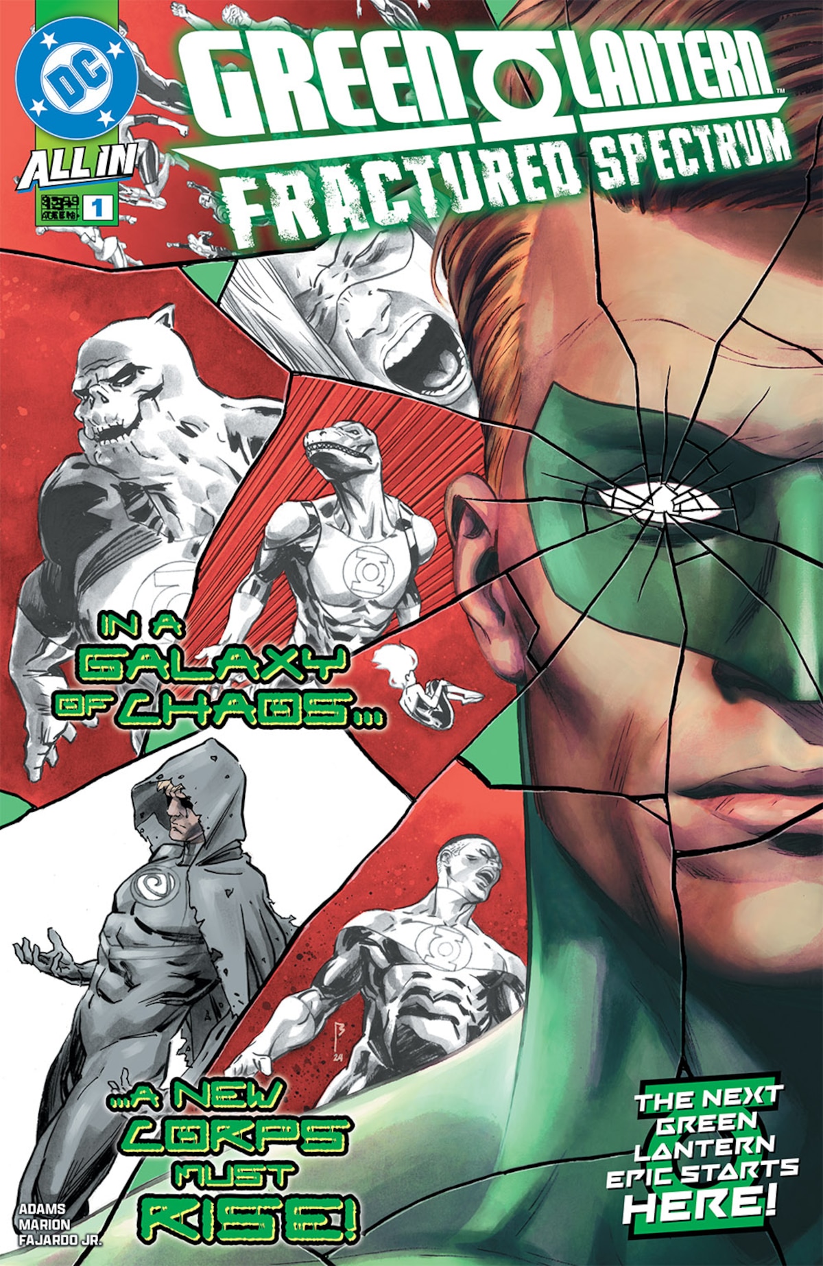 GREEN LANTERN: FRACTURED SPECTRUM #1