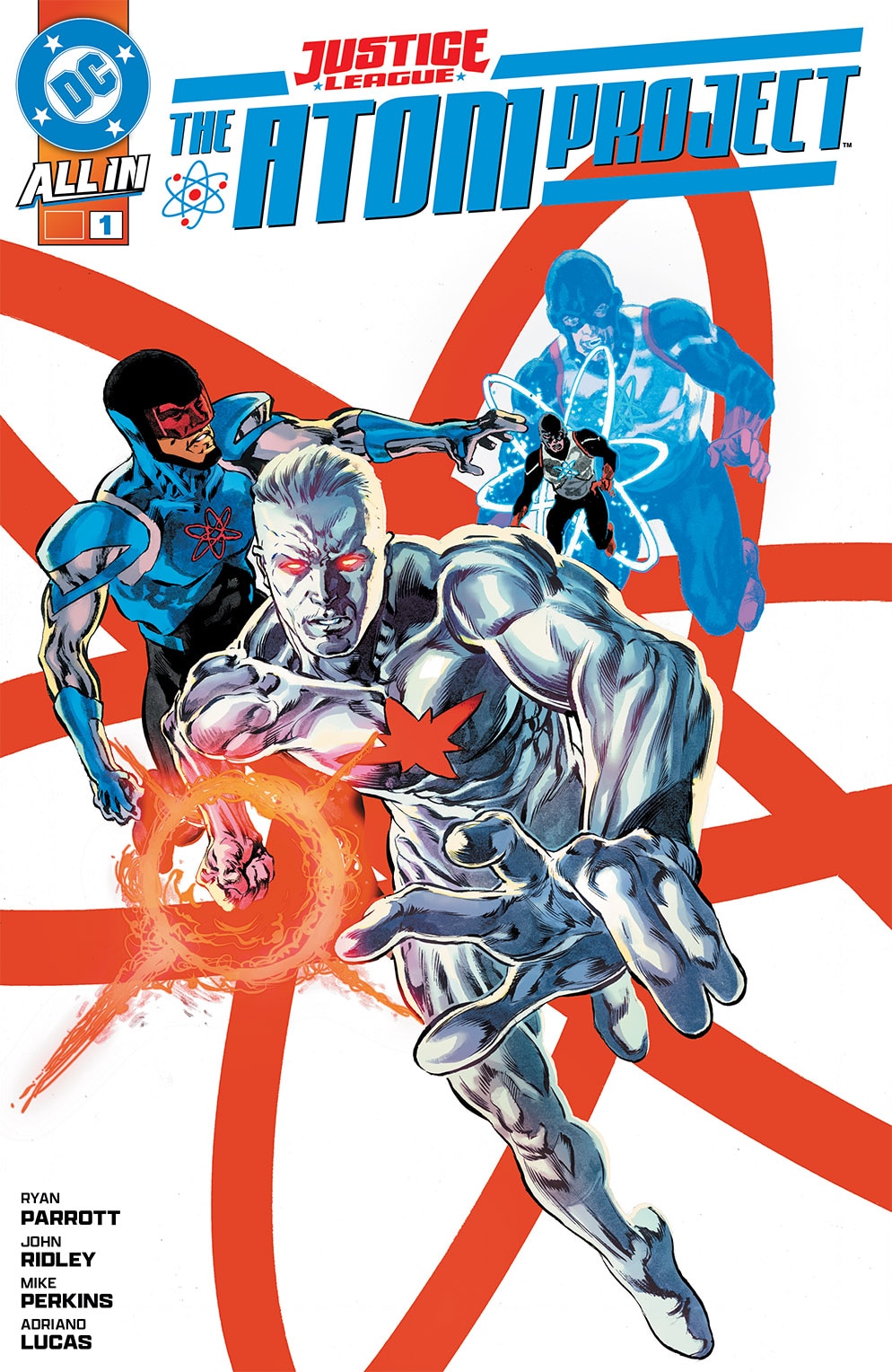 Justice League: The Atom Project cover