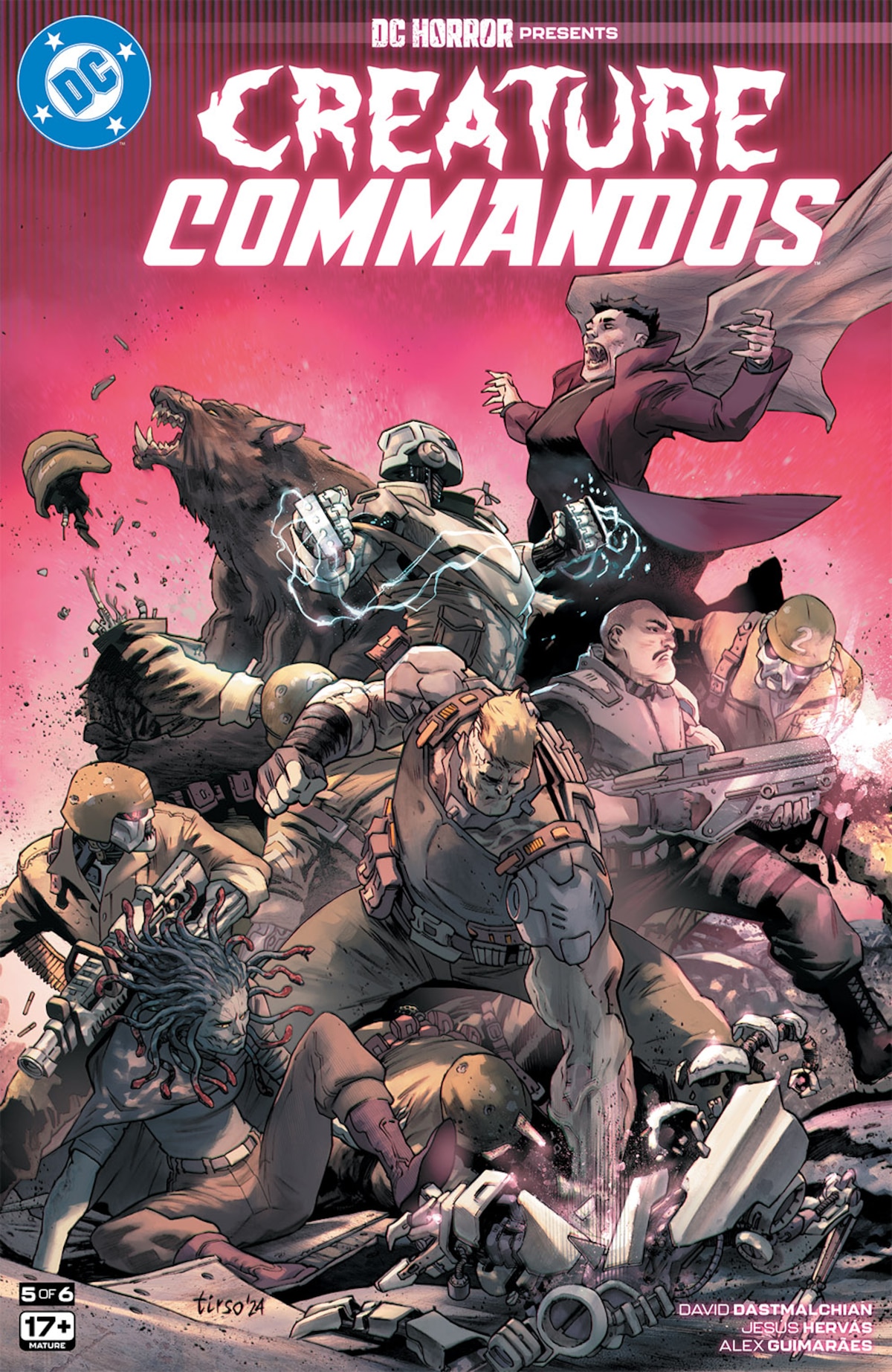 DC HORROR PRESENTS: CREATURE COMMANDOS 5