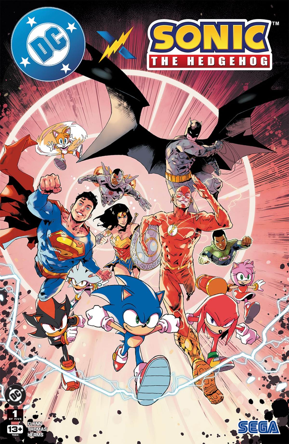 DC X SONIC THE HEDGEHOG (2025-) #1