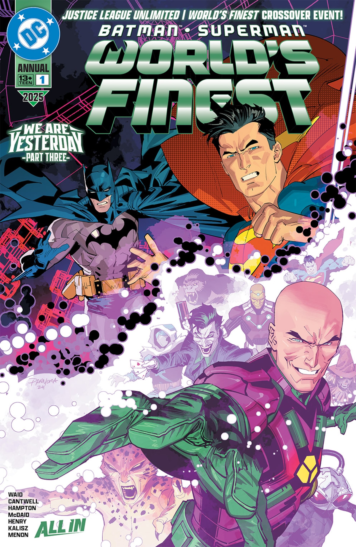 BATMAN/SUPERMAN: WORLD'S FINEST 2025 ANN
