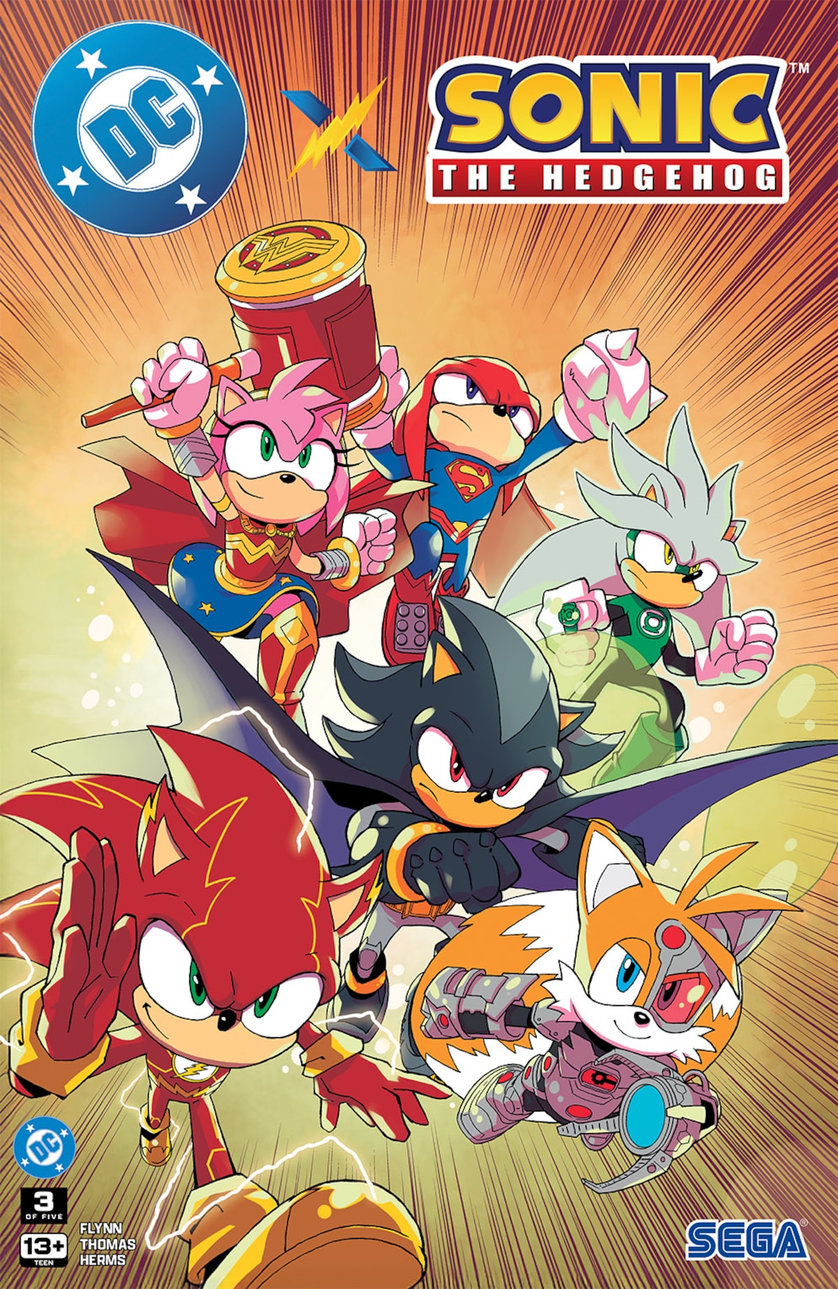 DC X SONIC THE HEDGEHOG (2025-) #3