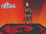 Superman Brandishes the Hammer and Sickle in “Superman: Red Son”