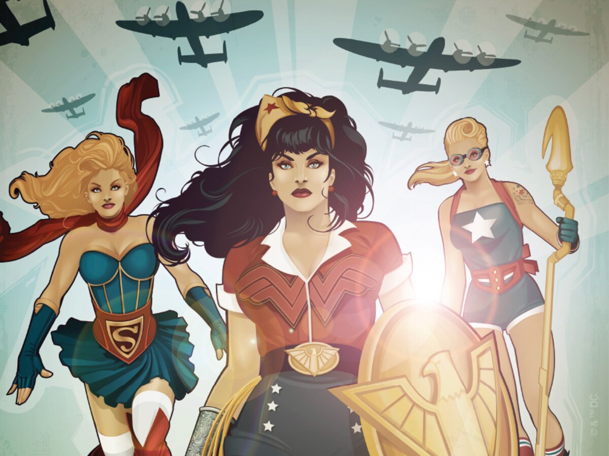 “DC Comics: Bombshells” is a Sapphic Delight