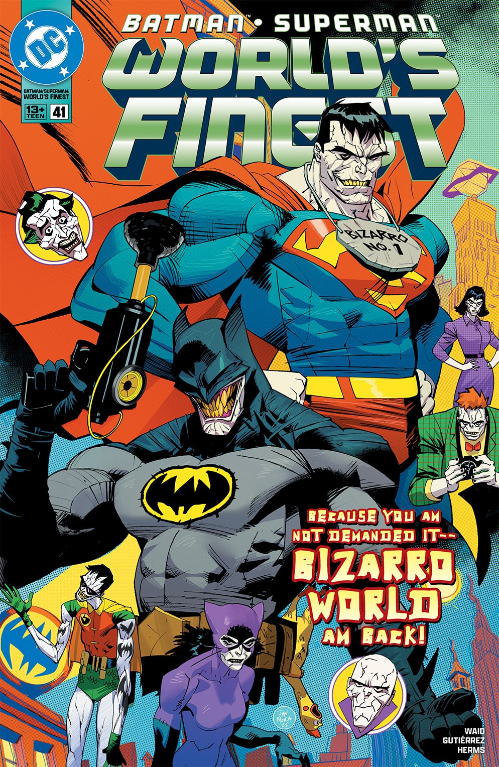洋書 BATMAN/SUPERMAN: WORLD'S FINEST Variant batsupworldsfin33_medium.jpg?v