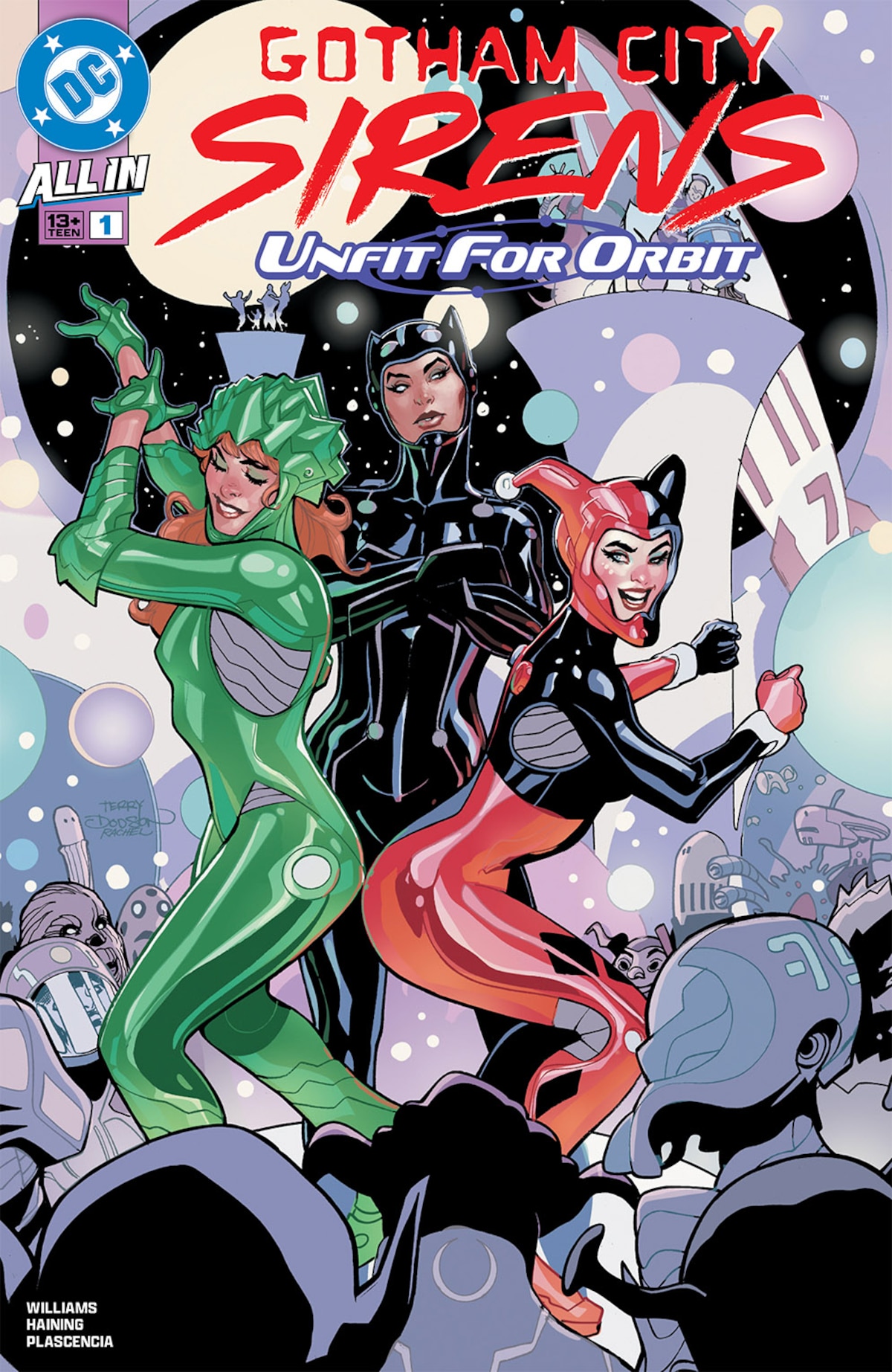 GOTHAM CITY SIRENS: UNFIT FOR ORBIT (202